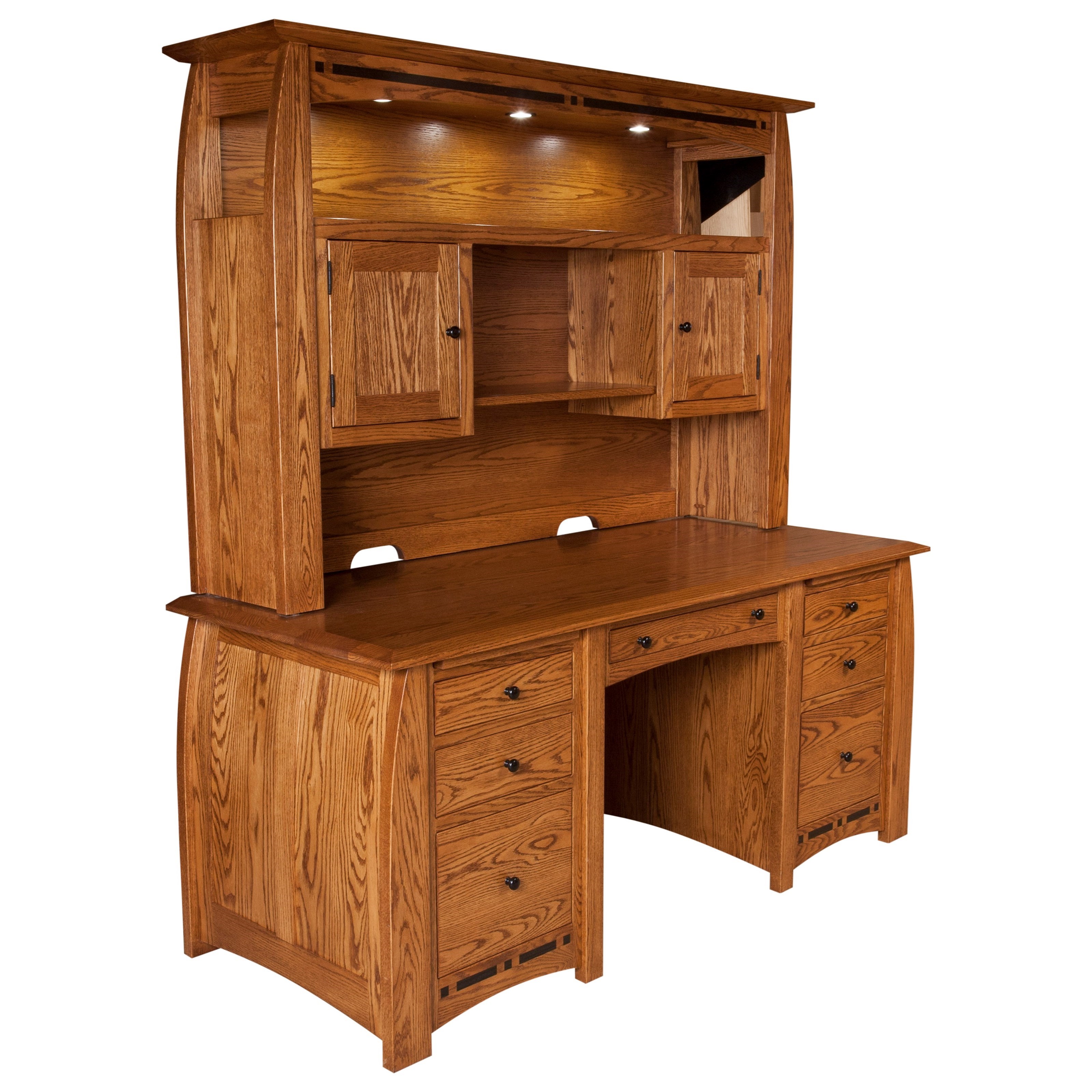 E&I Woodworking Boulder Creek 9732 Boulder Creek Desk Mueller